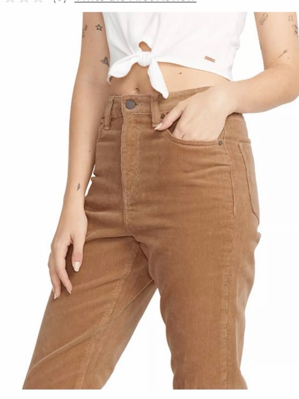 Gap thin cord pants size 27/27